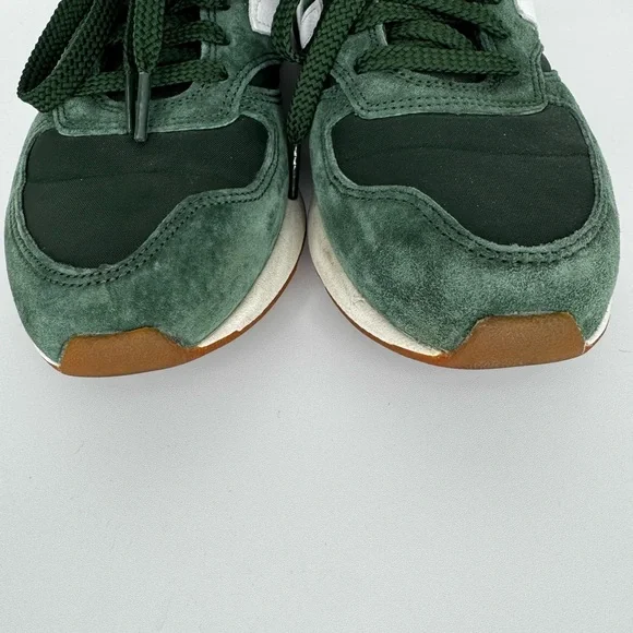 New Balance Men's Forest Green and White Sneakers - Picture 6 of 9